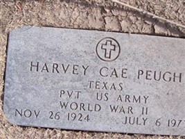 Pvt Harvey Cae Peugh