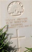 Pvt Hedley William Watson