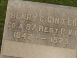Pvt Henry C Ginter Pvt Henry C Ginter