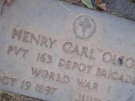 Pvt Henry Carl Olson Pvt Henry Carl Olson