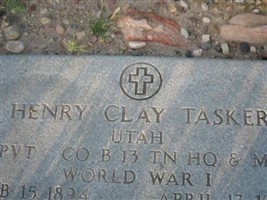Pvt Henry Clay Tasker Pvt Henry Clay Tasker