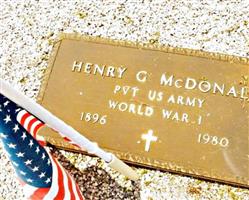 Pvt Henry Grady McDonald