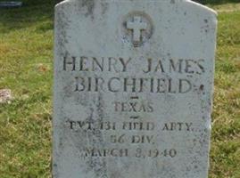 PVT Henry James Birchfield