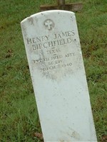 PVT Henry James Birchfield PVT Henry James Birchfield