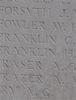 Pvt Herbert Leyshon Franklin