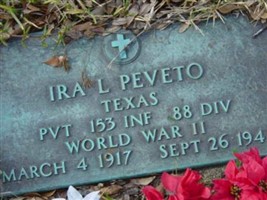 Pvt Ira L Peveto
