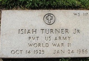Pvt Isiah Turner, Jr