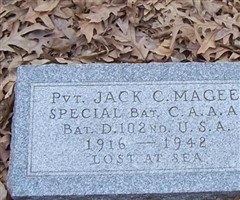 Pvt Jack C. Magee Pvt Jack C. Magee