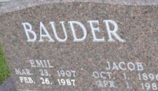 Pvt Jacob Bauder Pvt Jacob Bauder