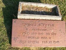 Pvt James B Payne