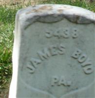 Pvt James Boyd