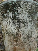Pvt James E Coleman Pvt James E Coleman