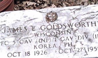 Pvt James E. Goldsworthy