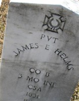 Pvt James E Helms Pvt James E Helms