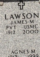 Pvt James M Lawson