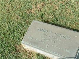 Pvt JAMES R. HENSLEY