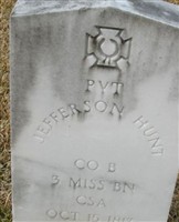 Pvt Jefferson Hunt