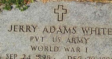 Pvt Jerry Adams White