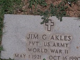 Pvt Jim G Akles Pvt Jim G Akles