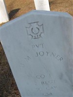 Pvt J. M. Joyner