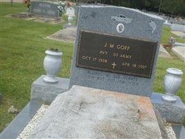 Pvt J. M. "Red" Goff