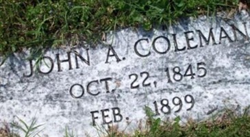 Pvt John A. Coleman Pvt John A. Coleman