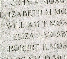 Pvt John Alexander Mosby