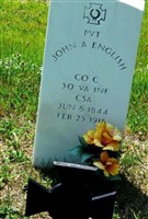 Pvt John Allen English
