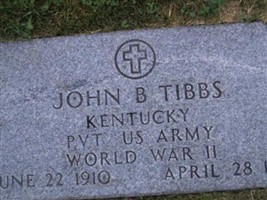 Pvt John B Tibbs Pvt John B Tibbs