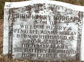 Pvt John Henry Morgan