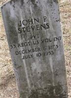 Pvt John P. Stevens