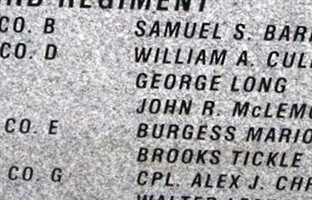 Pvt John R. McLemore