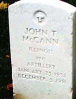 Pvt John T. McCann