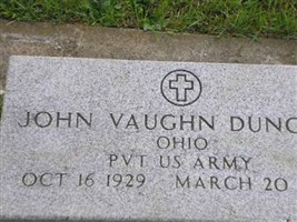 Pvt John Vaughan Duncan