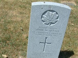 Pvt John W. Settle Pvt John W. Settle