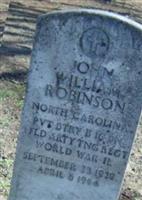 Pvt John William Robinson