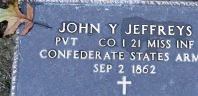 Pvt John Y. Jeffreys