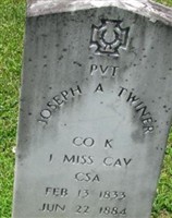 Pvt Joseph Anderson Twiner Pvt Joseph Anderson Twiner
