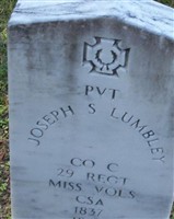 Pvt Joseph S. Lumbley Pvt Joseph S. Lumbley