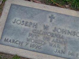 Pvt Joseph W Johnson