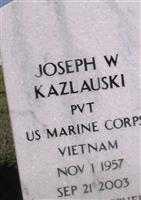 Pvt Joseph Walter Kazlauski