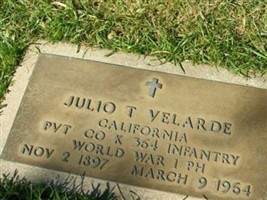 Pvt Julio Velarde Pvt Julio Velarde