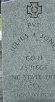 Pvt Julius Armstead Jones Pvt Julius Armstead Jones