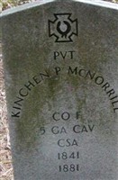 Pvt Kinchen P McNorrill Pvt Kinchen P McNorrill