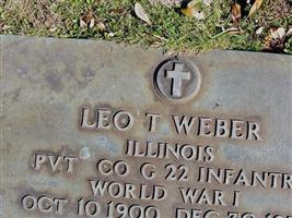 Pvt Leo T Weber