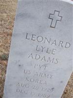 Pvt Leonard Lyle Adams