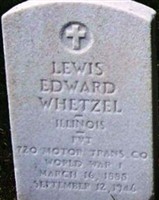 Pvt Lewis Edward Whetzel
