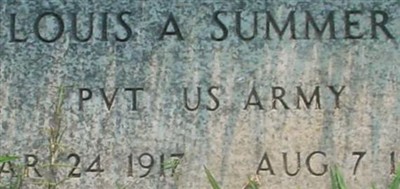 Pvt Louis A. Summers