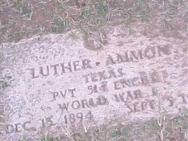 Pvt Luther Ammon