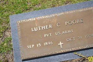 Pvt Luther C Poore